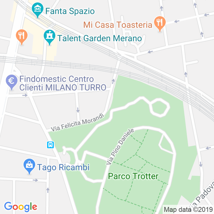 CAP di Via Felicita Morandi a Milano