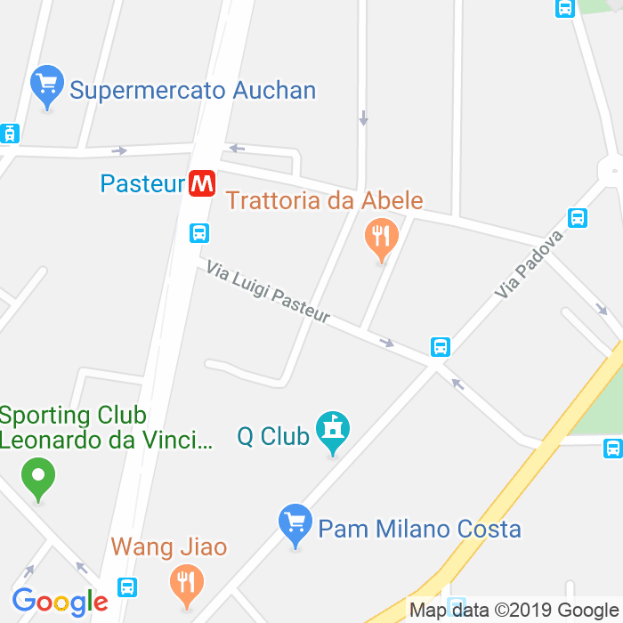 CAP di Via Guido Guinizelli a Milano