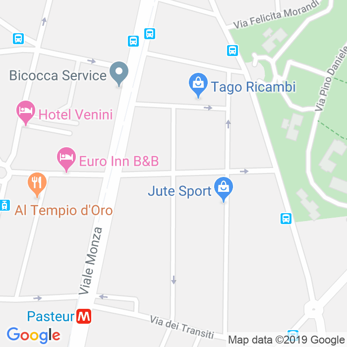 CAP di Via Pietro Crespi a Milano