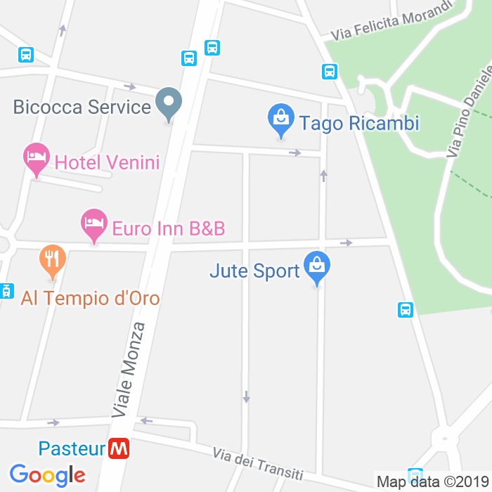 CAP di Via Termopili a Milano