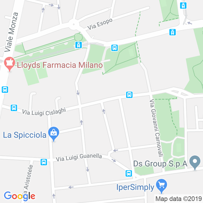 CAP di Via Gian Giacomo Gilino a Milano