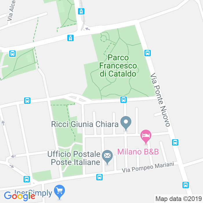 CAP di Via Padre Giovanni Semeria a Milano
