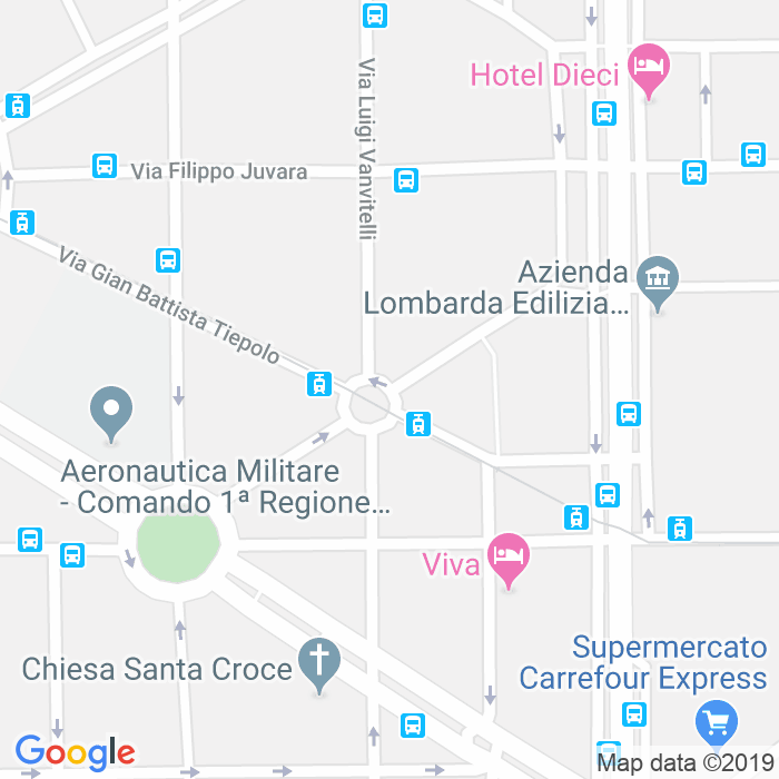 CAP di Piazza Domenico Aspari a Milano