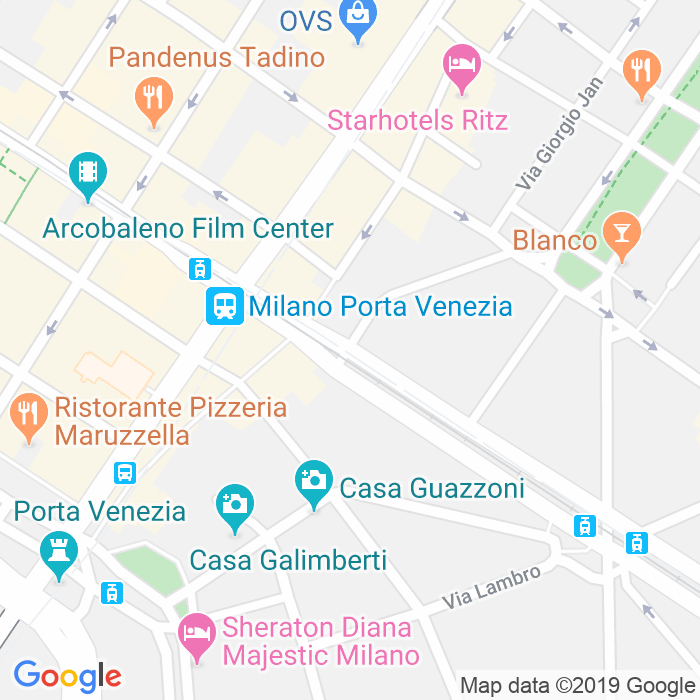 CAP di Piazza Santa Francesca Romana a Milano