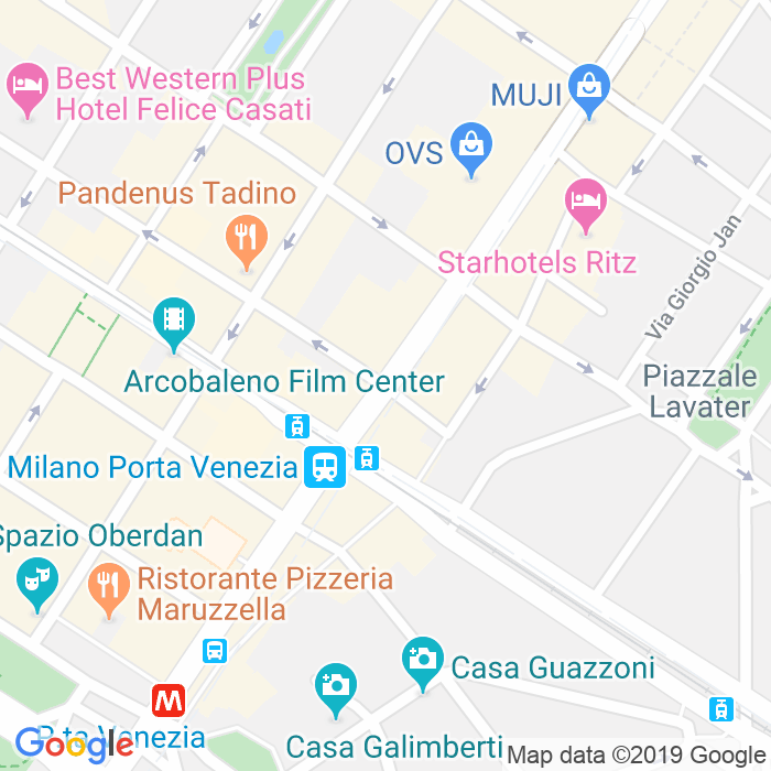 CAP di Via Angelo Secchi a Milano