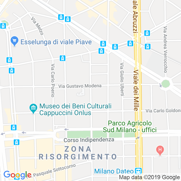 CAP di Via Ciro Menotti a Milano