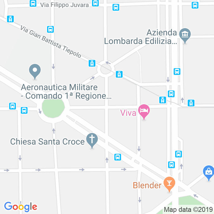CAP di Via Davide Carnaghi a Milano