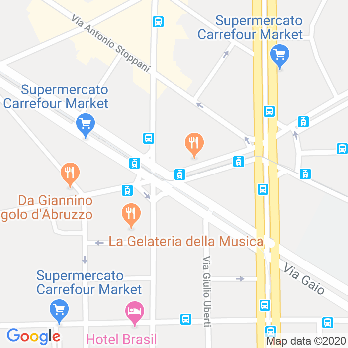 CAP di Via Degli Scipioni a Milano