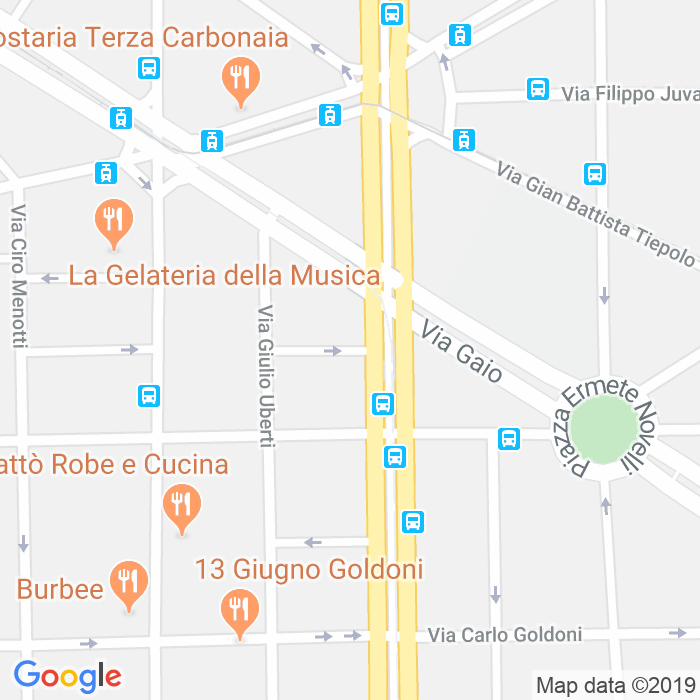 CAP di Via Dei Barbarigo a Milano