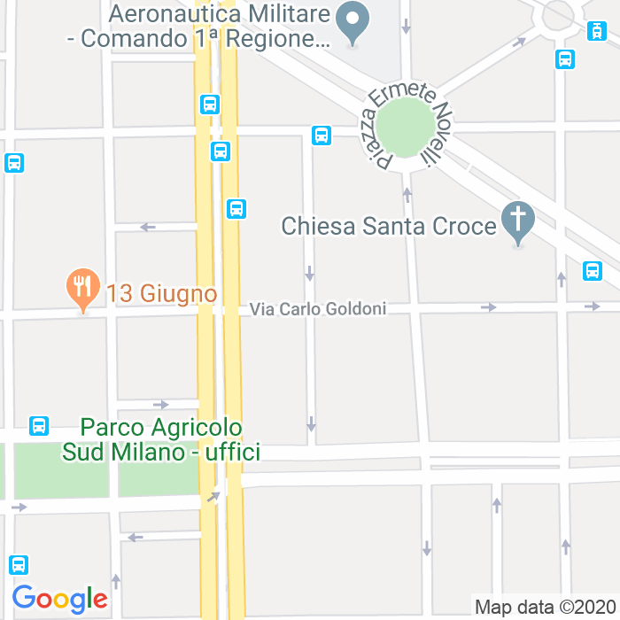 CAP di Via Francesco Nullo a Milano