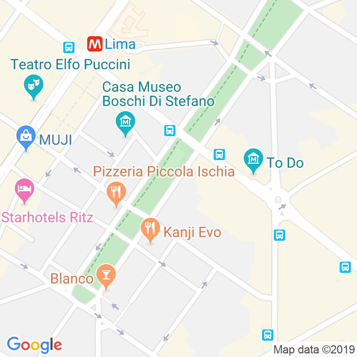 CAP di Via Giovanni Battista Morgagni a Milano