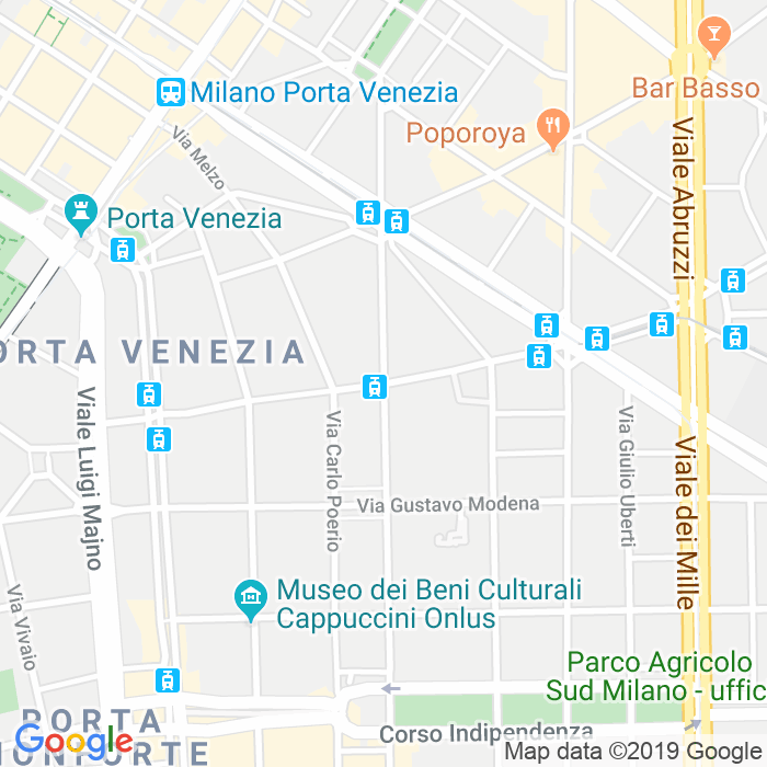 CAP di Via Nino Bixio a Milano