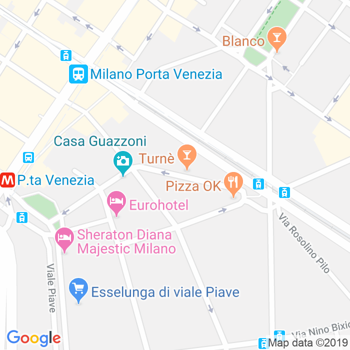 CAP di Via Paolo Frisi a Milano