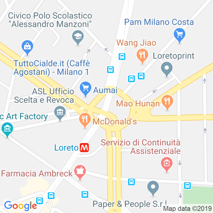 CAP di Piazzale Loreto a Milano
