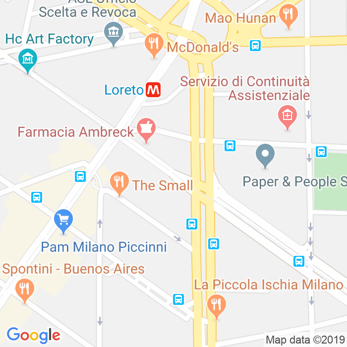 CAP di Via Antonio Stradivari a Milano