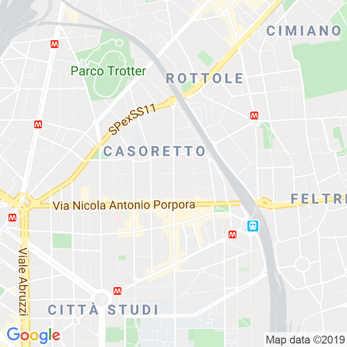 CAP di Via Teodosio a Milano