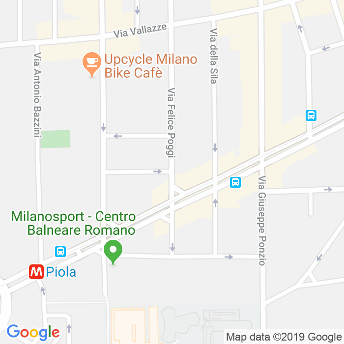 CAP di Via Vittorio Betteloni a Milano
