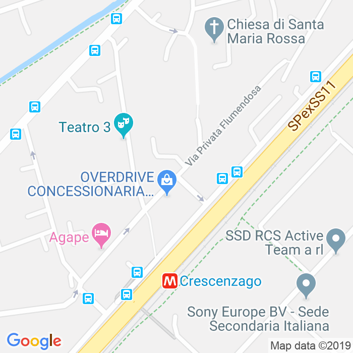 CAP di Via Pietro Valdo a Milano