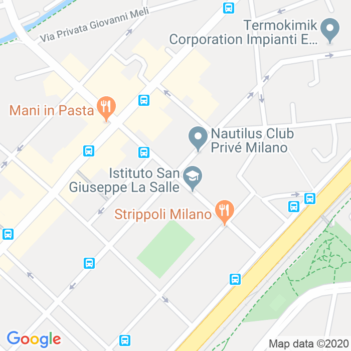 CAP di Via San Giovanni Battista De La Salle a Milano