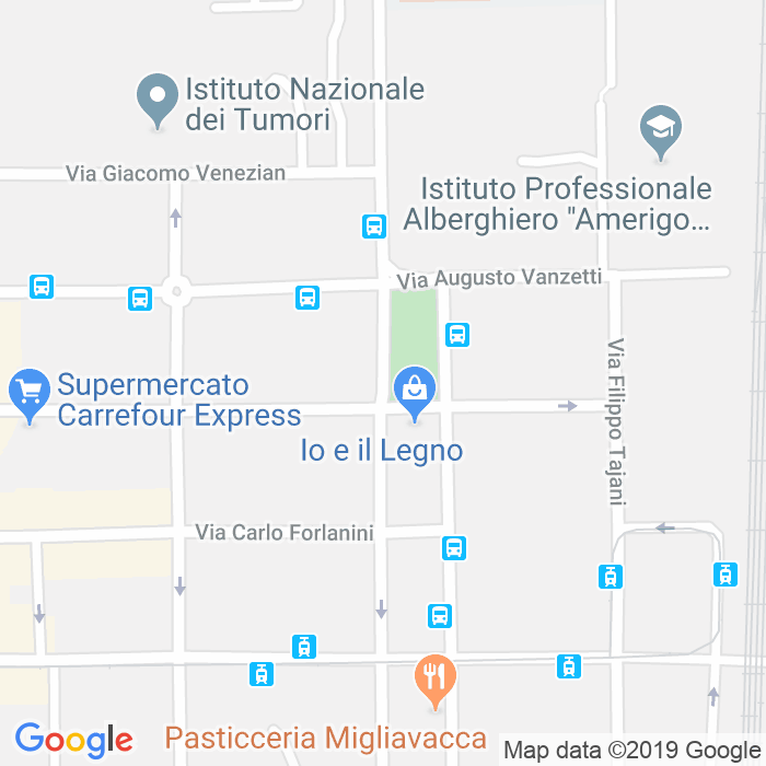CAP di Largo Oreste Murani a Milano