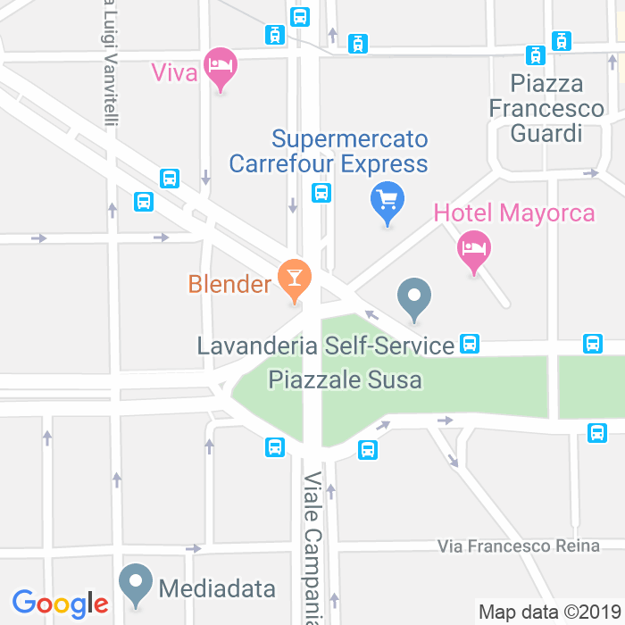 CAP di Piazzale Susa a Milano