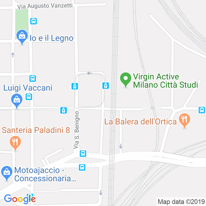 CAP di Via Alessandro Milesi a Milano