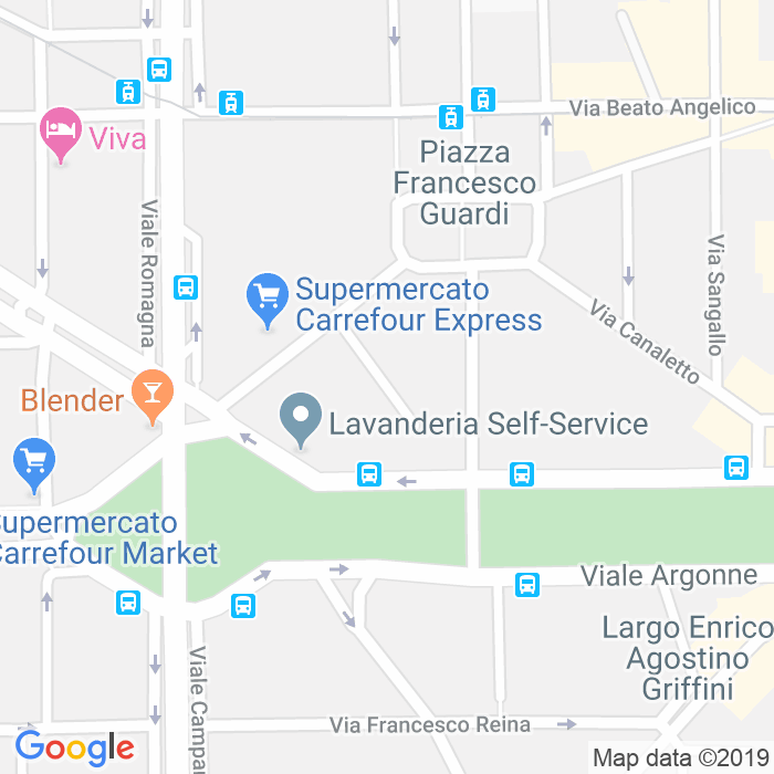 CAP di Via Andrea Pellizzone a Milano
