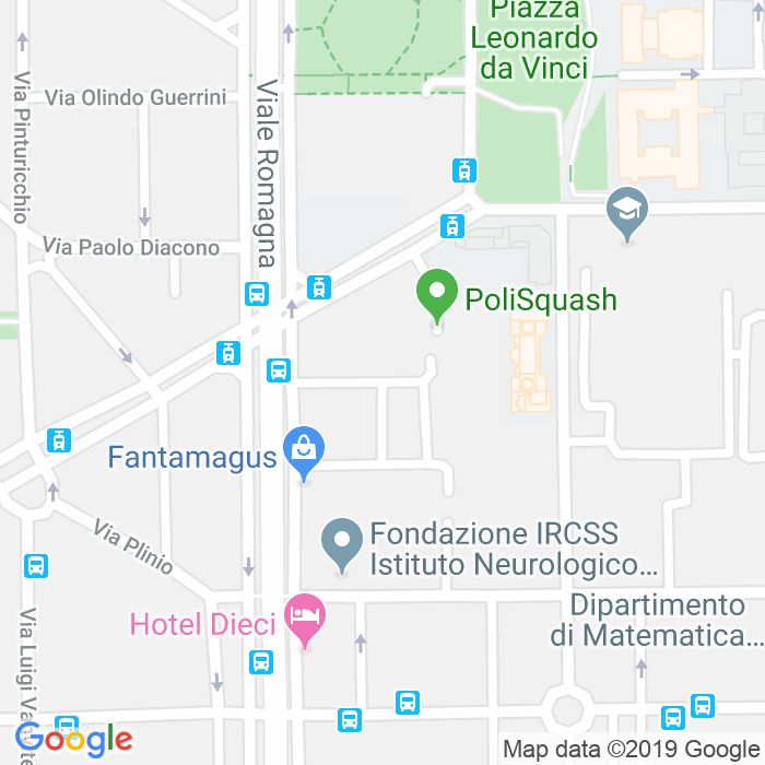 CAP di Via Francesco Denti a Milano