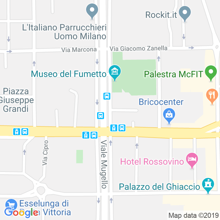 CAP di Via Lucio Apulejo a Milano