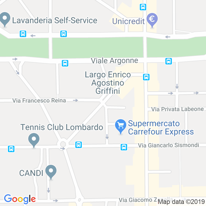 CAP di Via Luigi Frapolli a Milano