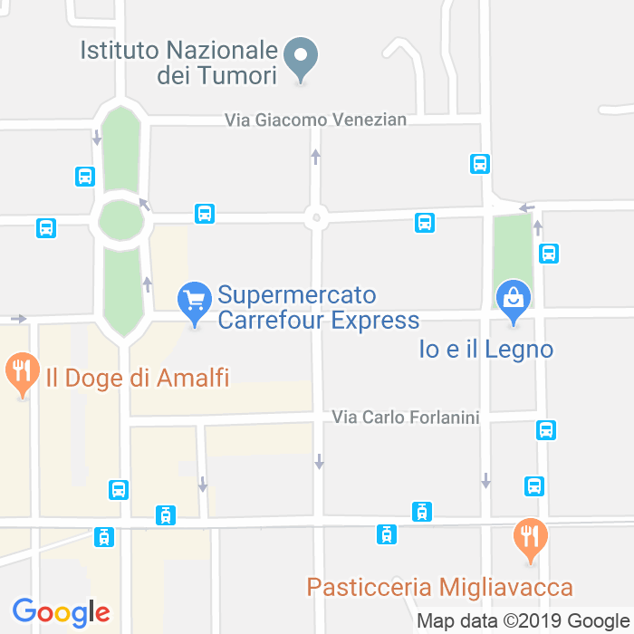 CAP di Via Vigilio Inama a Milano