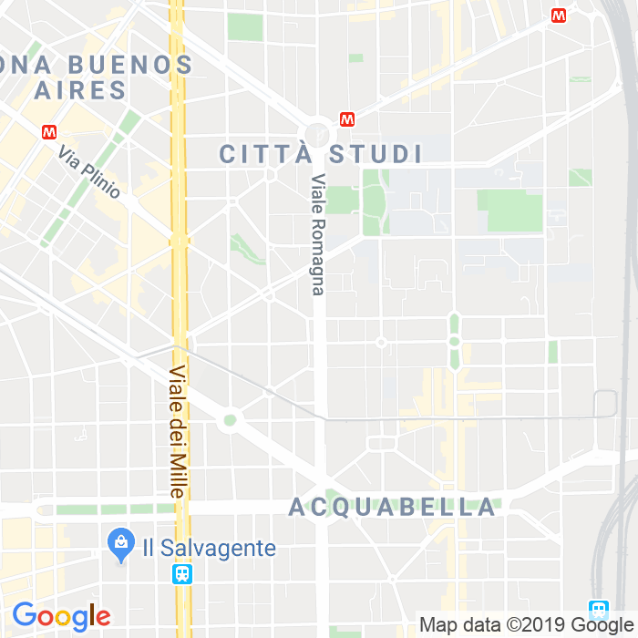 CAP di Viale Romagna a Milano