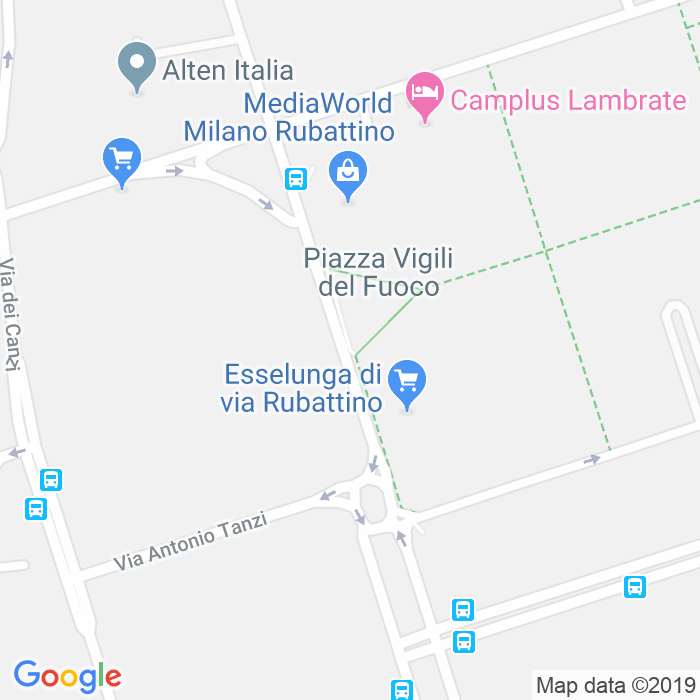 CAP di Piazza Vigili Del Fuoco a Milano