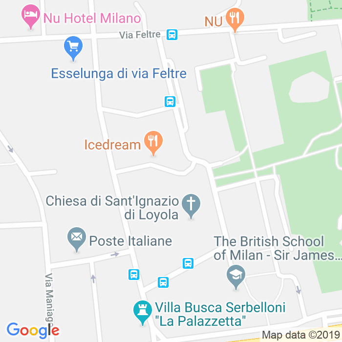 CAP di Via Carlo Alberto Pisani Dossi a Milano