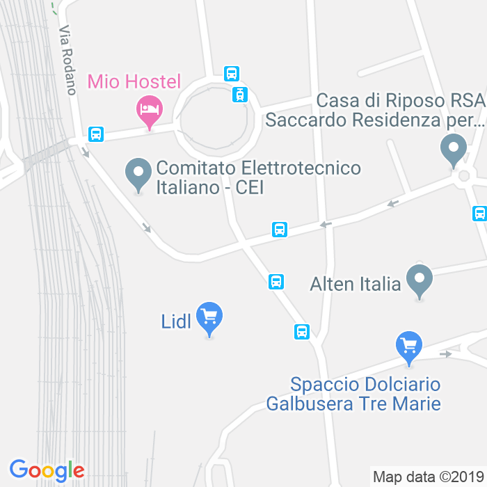 CAP di Via Console Flaminio a Milano