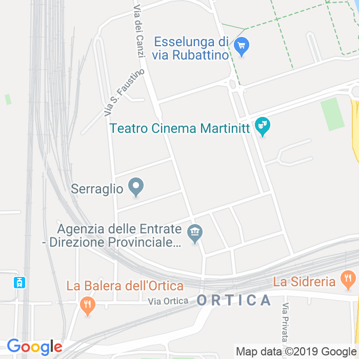 CAP di Via Leonardo Bistolfi a Milano