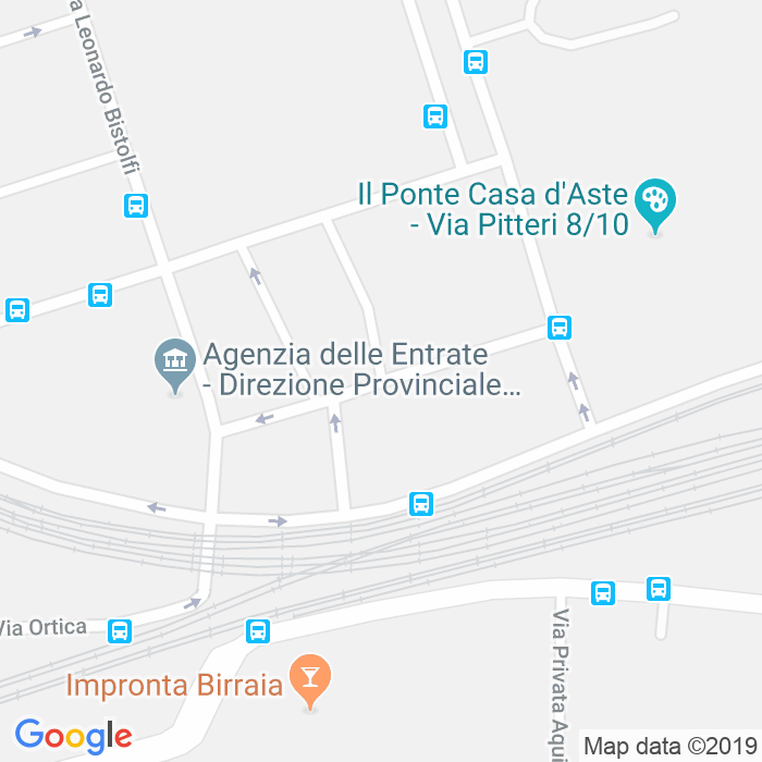 CAP di Via Luigi Borgomainerio a Milano