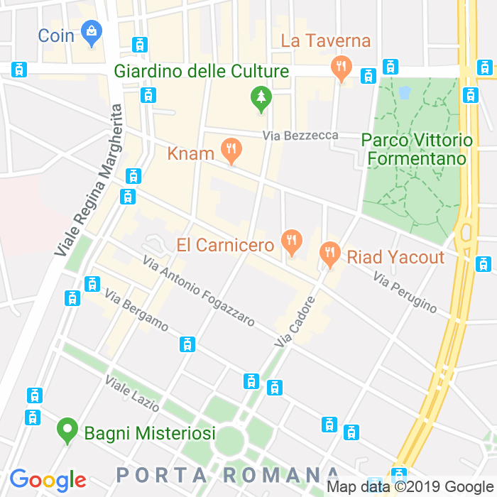 CAP di Via Emilio Morosini a Milano