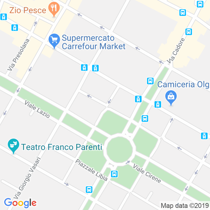 CAP di Via Properzio a Milano