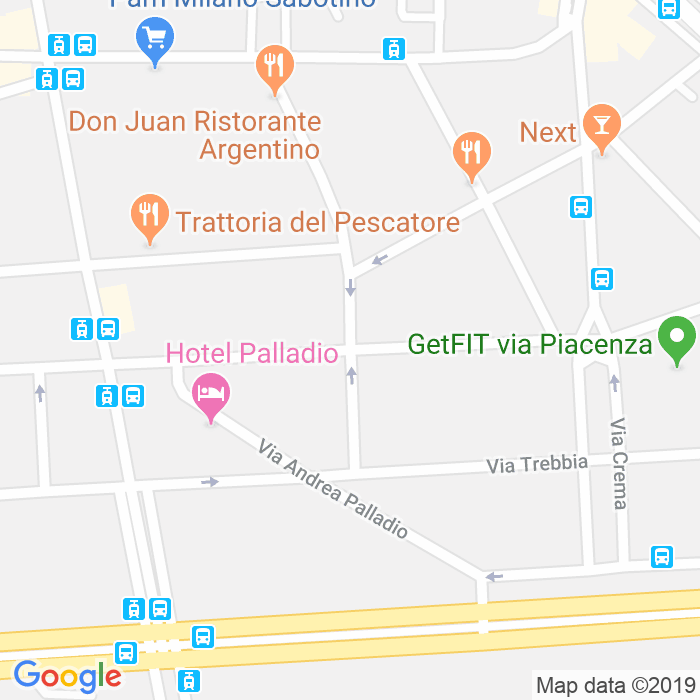CAP di Via Romano Giulio a Milano