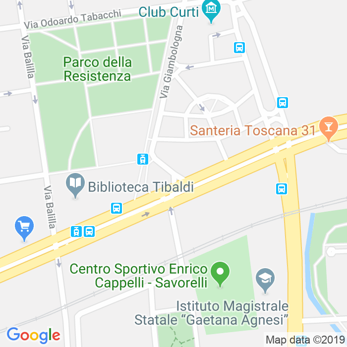 CAP di Piazza Bibbiena a Milano
