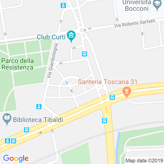 CAP di Via Lodovico Valtorta a Milano