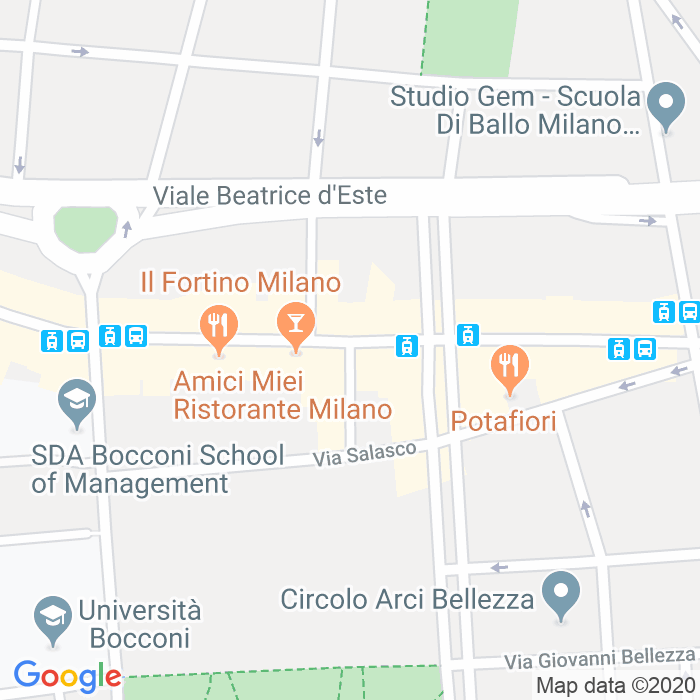 CAP di Via San Mansueto a Milano