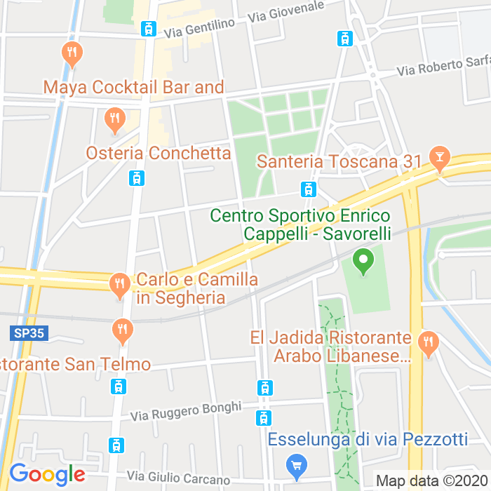 CAP di Viale Tibaldi a Milano