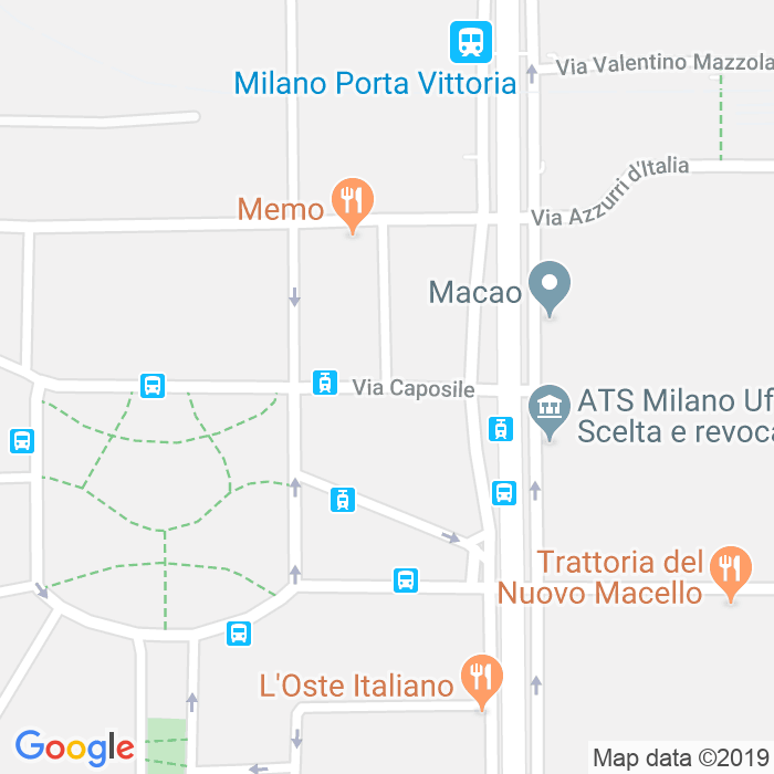 CAP di Via Caposile a Milano