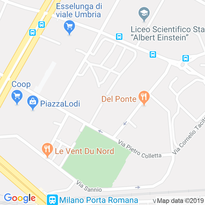 CAP di Via Dei Mocenigo a Milano