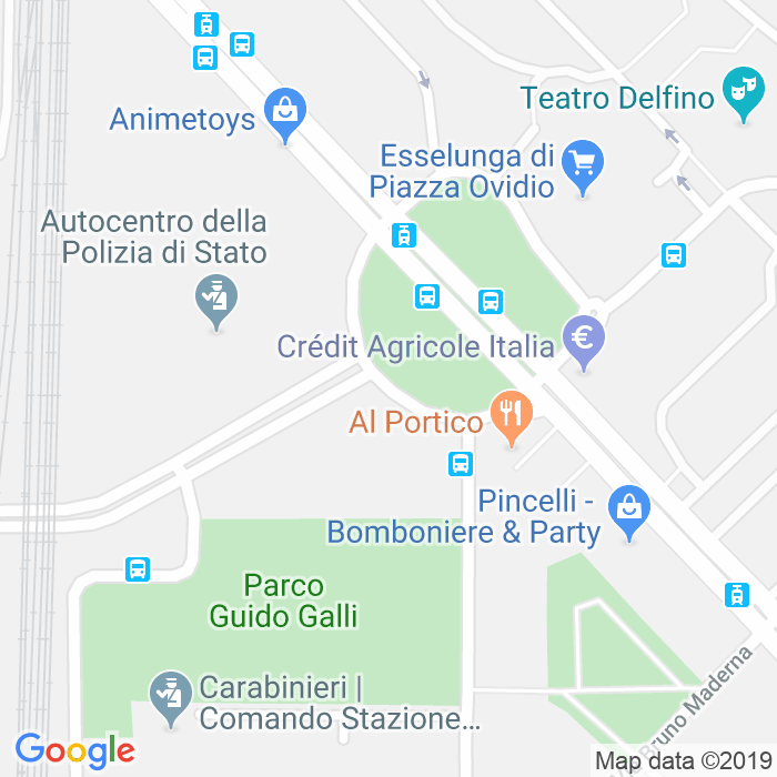 CAP di Piazza Ovidio a Milano