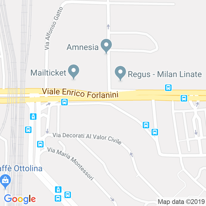 CAP di Via Cipriano Facchinetti a Milano