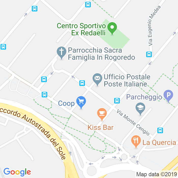 CAP di Via Freikofel a Milano