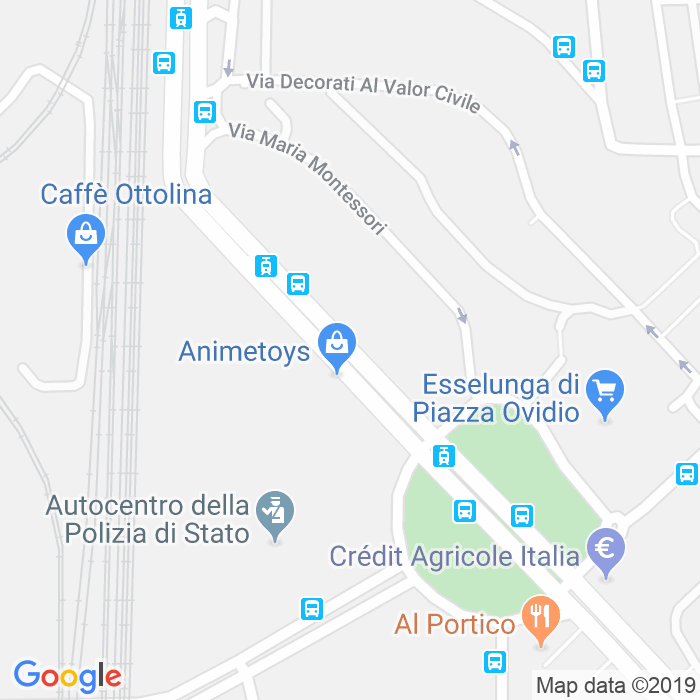 CAP di Via Marco Bruto a Milano